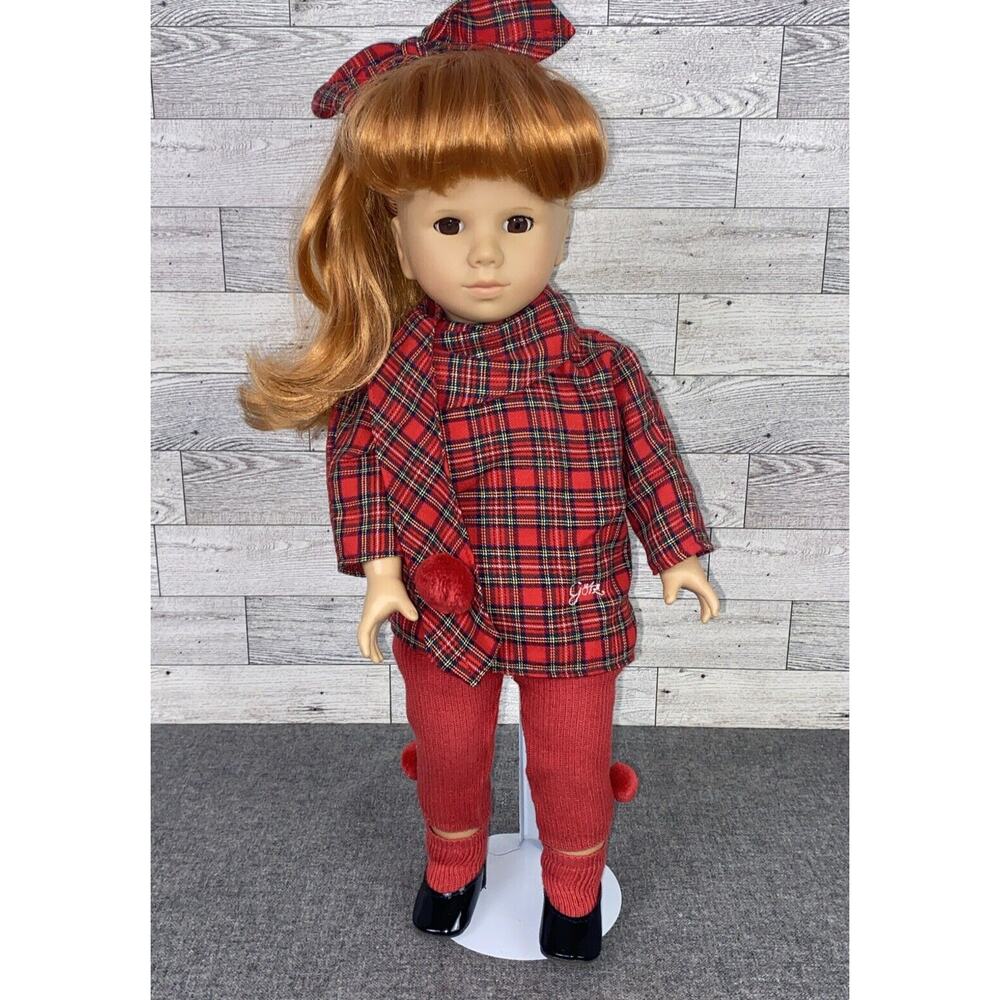 Vintage 18" GOTZ Red Hair “PAT" by Artist Karin Heller 1992 EUC Adorable Doll!